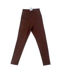 NWT Girlfriend Collective Brown Compressive‎ Leggings XS